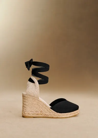 Espadrilles Diane - Noir Toile