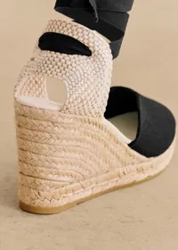 Espadrilles Diane - Noir Toile — view 2