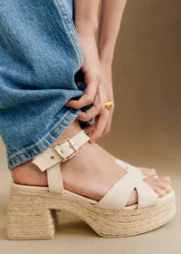Espadrilles Manon - Ecru Toile — view 4
