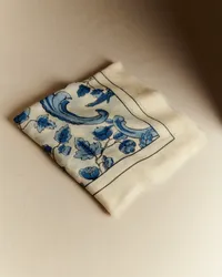 Etole Pio - Sézane x Antoinette Poisson - Imprimé Oiseaux Bleus — view 2