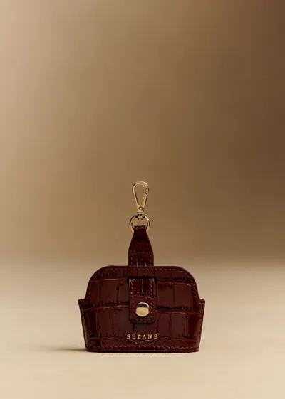 Etui AirPods Victor - Brun Croco