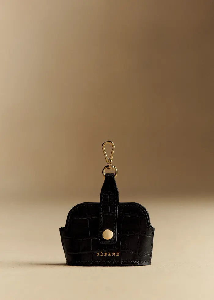 Etui AirPods Victor - Noir Croco