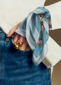 Foulard Cleopatra - Imprimé Prisca — view 4