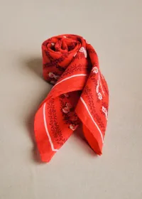 Foulard Gaston - Carreaux Flores — view 3