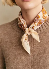 Foulard Gaston - Fleurs avril — view 2