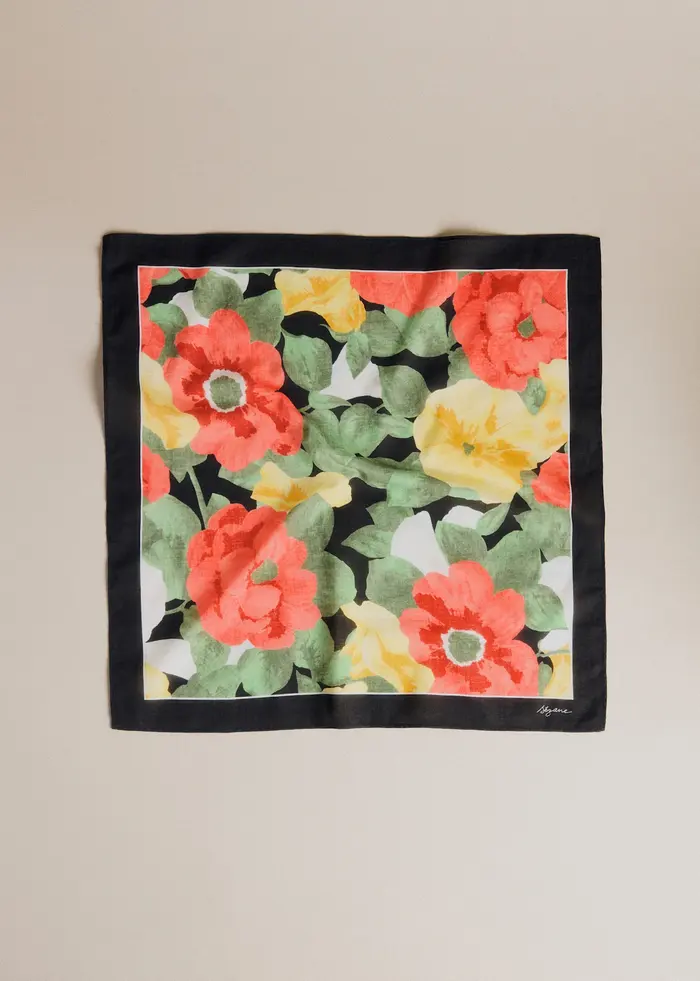 Foulard Gaston - Imprimé Azalia