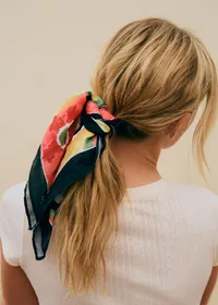 Foulard Gaston - Imprimé Azalia — view 2