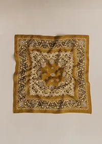 Foulard Gaston - Imprimé Bandana Kaki — view 2