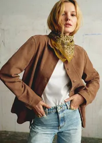 Foulard Gaston - Imprimé Bandana Kaki — view 5