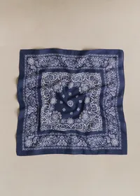Foulard Gaston - Imprimé Bandana Marine — view 2