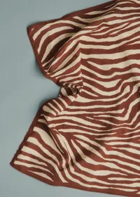 Foulard Gaston - Imprimé Zebra — view 2
