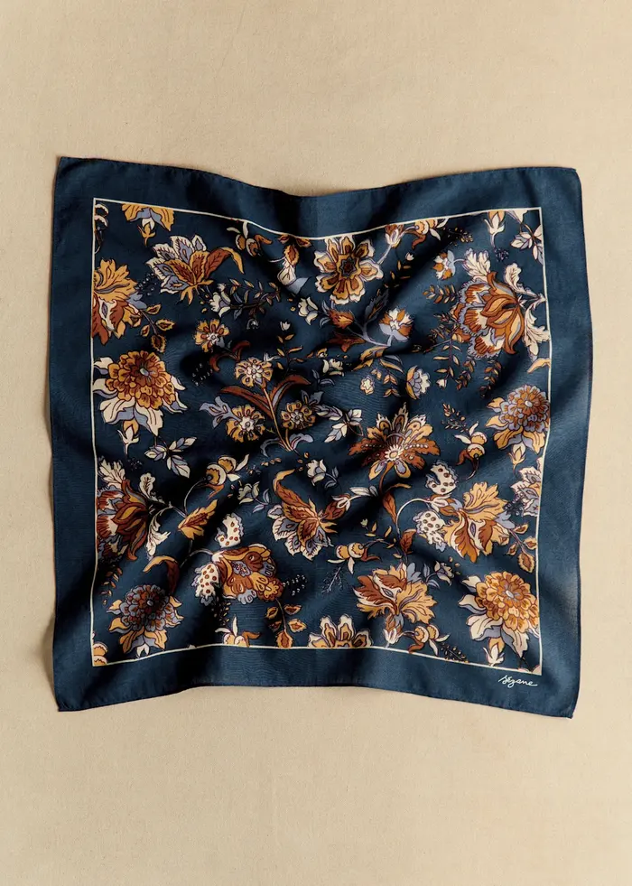 Foulard Gaston - Maxi Fleur Indienne
