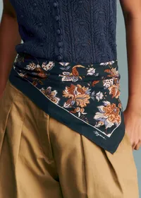 Foulard Gaston - Maxi Fleur Indienne — view 3