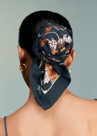 Foulard Gaston - Maxi Fleur Indienne — view 4