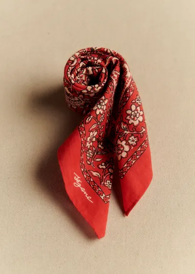 Foulard Gaston - Sara Rouge