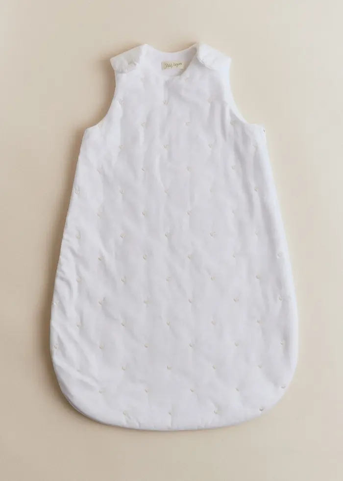 Gigoteuse broderie coeur beige - Taille 1
