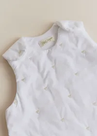 Gigoteuse broderie coeur beige - Taille 1 — view 3