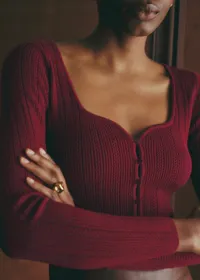 Gilet Alby - Cerise — view 2