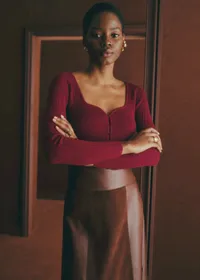 Gilet Alby - Cerise — view 3