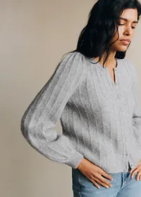 Gilet Amance - Gris Clair — view 3