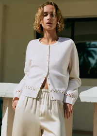 Gilet Anais - Ecru — view 2