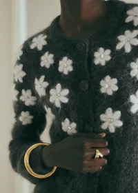 Gilet Andrew - Gris Anthracite / Strass — view 2