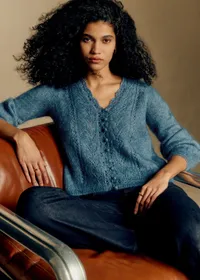 Gilet Angelo - Bleu Ardoise — view 3