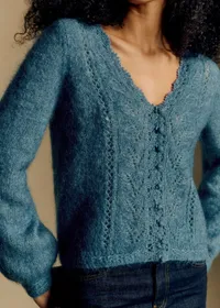 Gilet Angelo - Bleu Ardoise — view 5