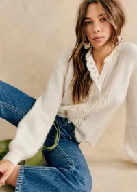 Gilet Angie - Ecru — view 2