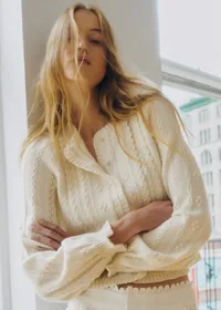 Gilet Aurelie - Sézane x Sea NY - Ecru — view 2