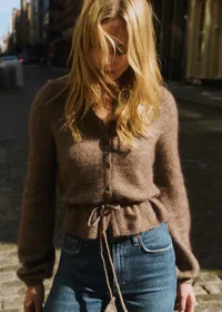 Gilet Barbara - Taupe Foncé — view 2