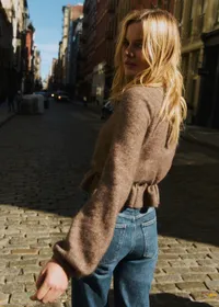 Gilet Barbara - Taupe Foncé — view 5
