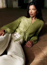 Gilet Barbara - Vert Amande — view 2