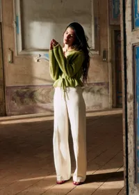 Gilet Barbara - Vert Amande — view 4