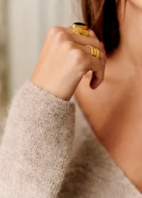 Gilet Barry - Beige Chiné Clair — view 3
