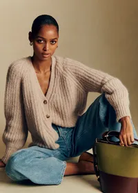 Gilet Basile - Beige Chiné Clair — view 3