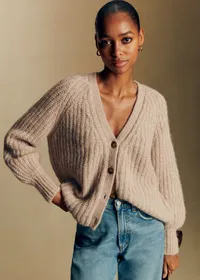 Gilet Basile - Beige Chiné Clair — view 4