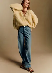 Gilet Basile - Jaune Pâle — view 2