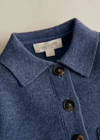 Gilet Betty - Bleu Chiné — view 2