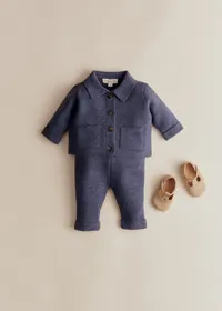 Gilet Betty - Bleu Chiné — view 3