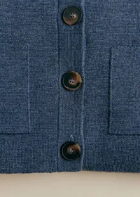Gilet Betty - Bleu Chiné — view 4