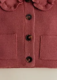 Gilet Betty Fantaisie - Bois de Rose Foncé — view 2
