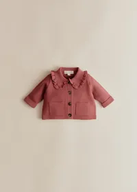 Gilet Betty Fantaisie - Bois de Rose Foncé — view 3