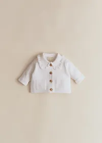 Gilet Betty Fantaisie - Ecru — view 2