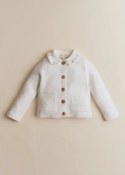 Gilet Betty Fantaisie - Ecru
