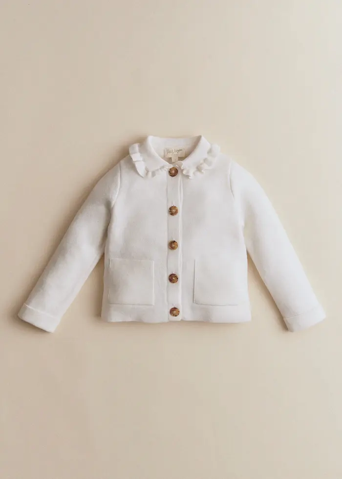 Gilet Betty Fantaisie - Ecru