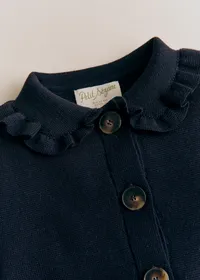 Gilet Betty Fantaisie - Marine — view 3