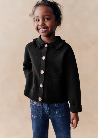Gilet Betty Fantaisie - Noir
