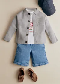 Gilet Bosco - Gris Chiné — view 2