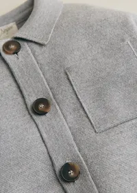 Gilet Bosco - Gris Chiné — view 5